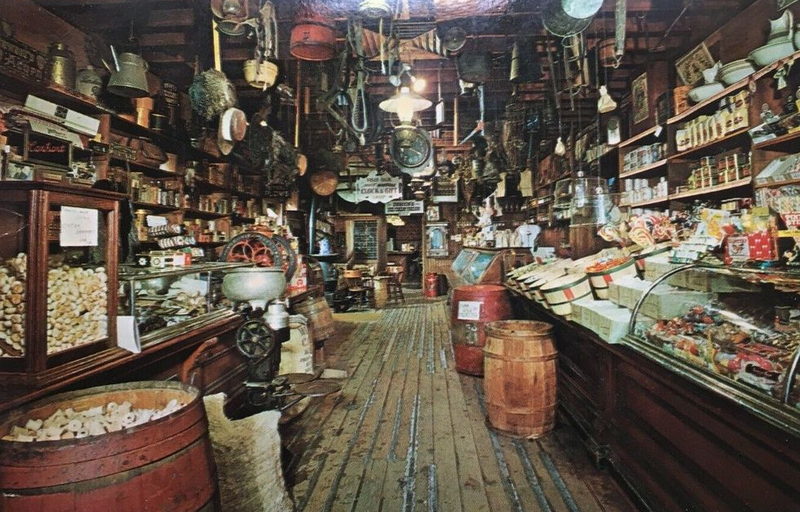 Eurichs General Store - Vintage Postcard (newer photo)